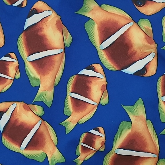 RALPH LAUREN POLO SPORT TROPICAL FISH PRINT SWIM SHORTS - Picture 3 of 13